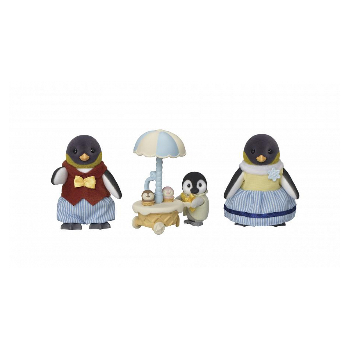 La famille pingouin - 5694 Sylvanian couleur unique, SYLVANIAN FAMILIES