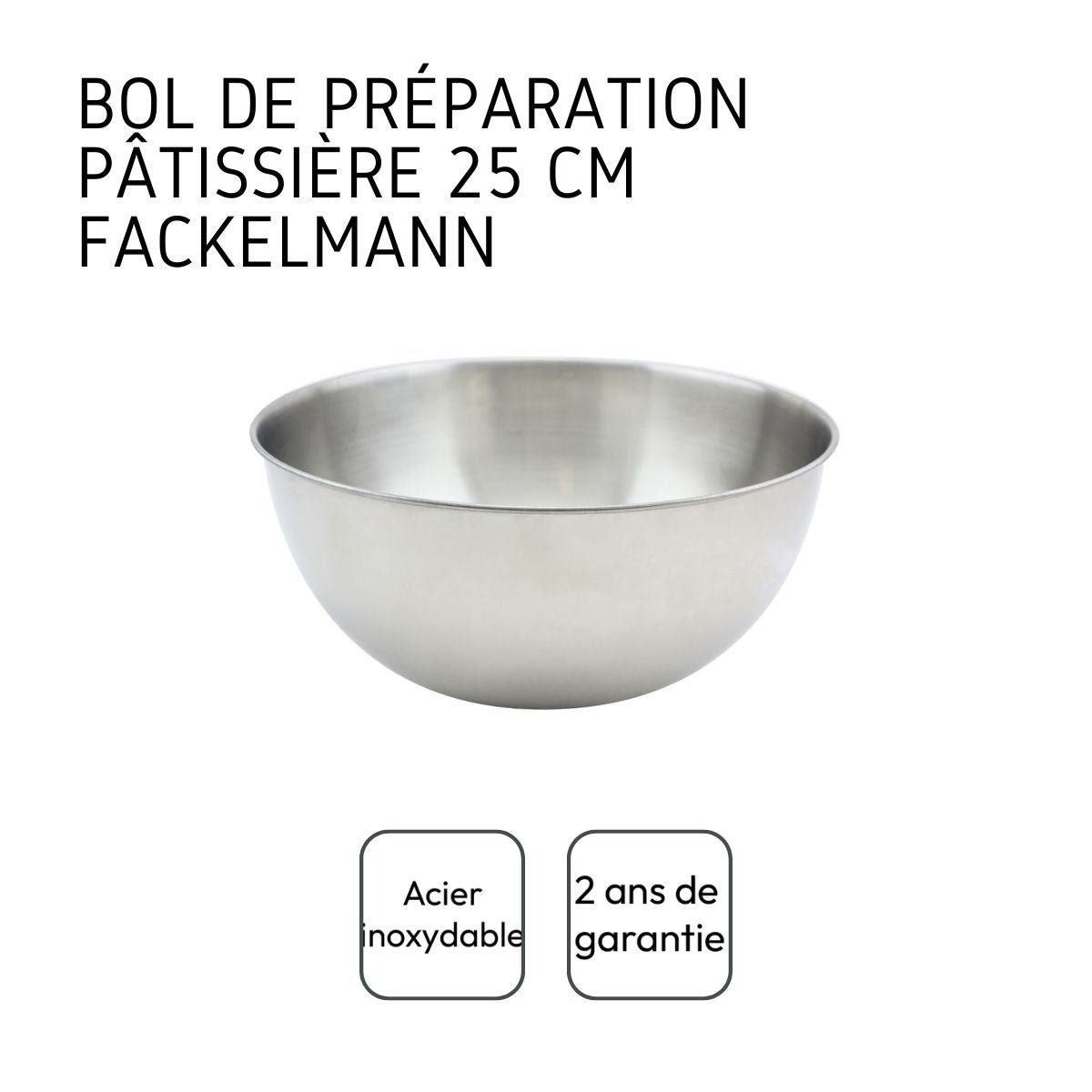 Bol à mixer BASIC inox, FACKELMANN