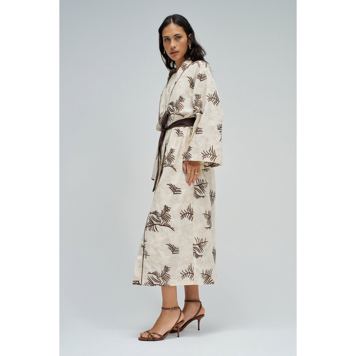 KIMONO AVEC BRODERIES blanc, SALSA JEANS