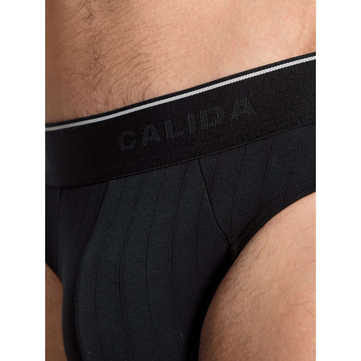 Slip, pack avantage Coton PURE & STYLE noir, CALIDA
