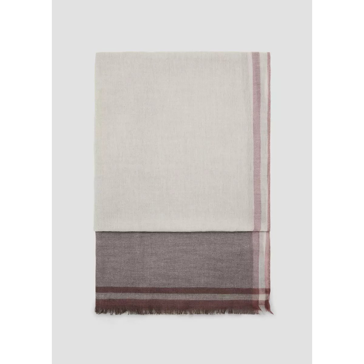 Foulard fluide chocolat, MANGO