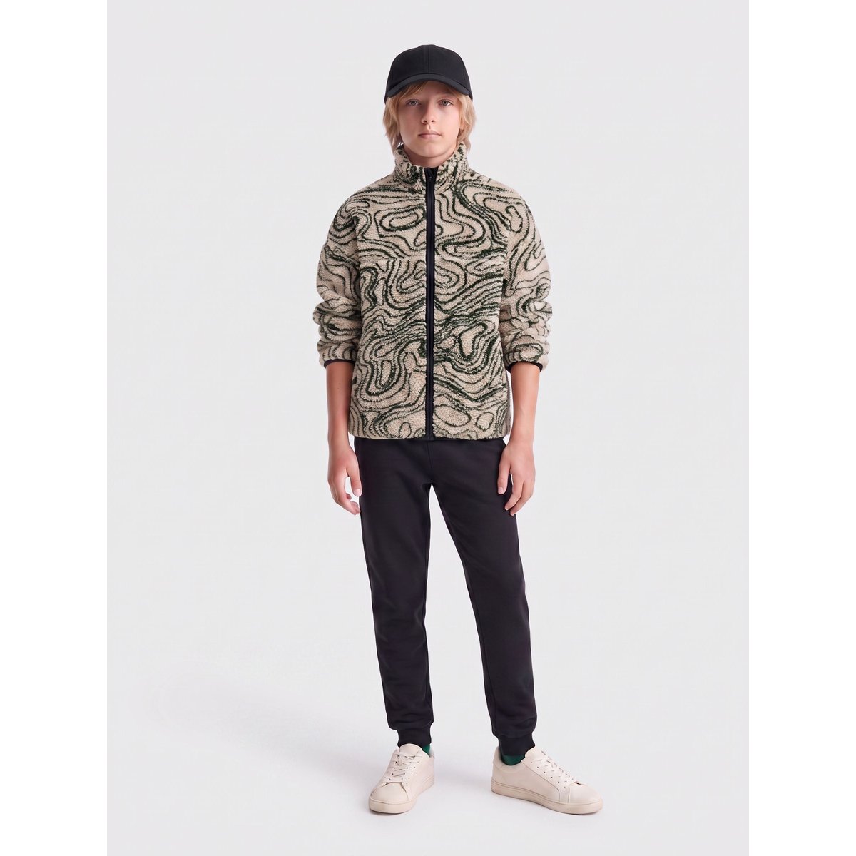 Sweat-Shirt En Polaire marron - desert taupe, ONLY & SONS JUNIOR