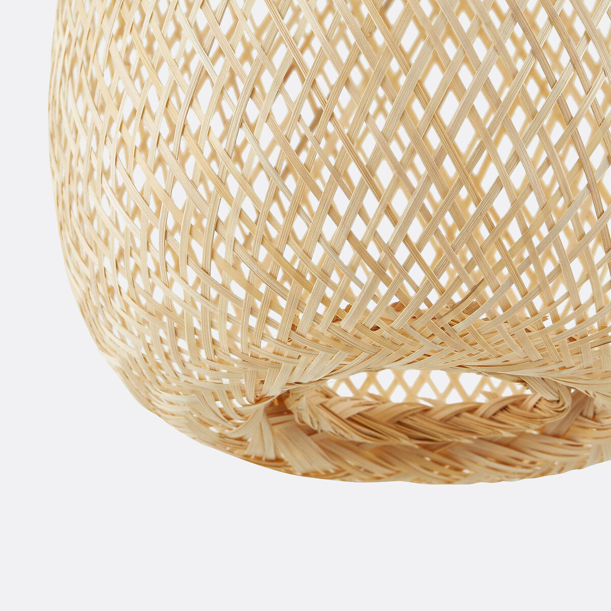 Lámpara de techo de bambú Ø25 cm, Ezia natural, LA REDOUTE INTERIEURS