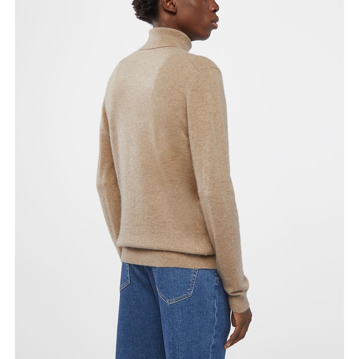 Pull uni nachrol cachemire taupe, GALERIES LAFAYETTE