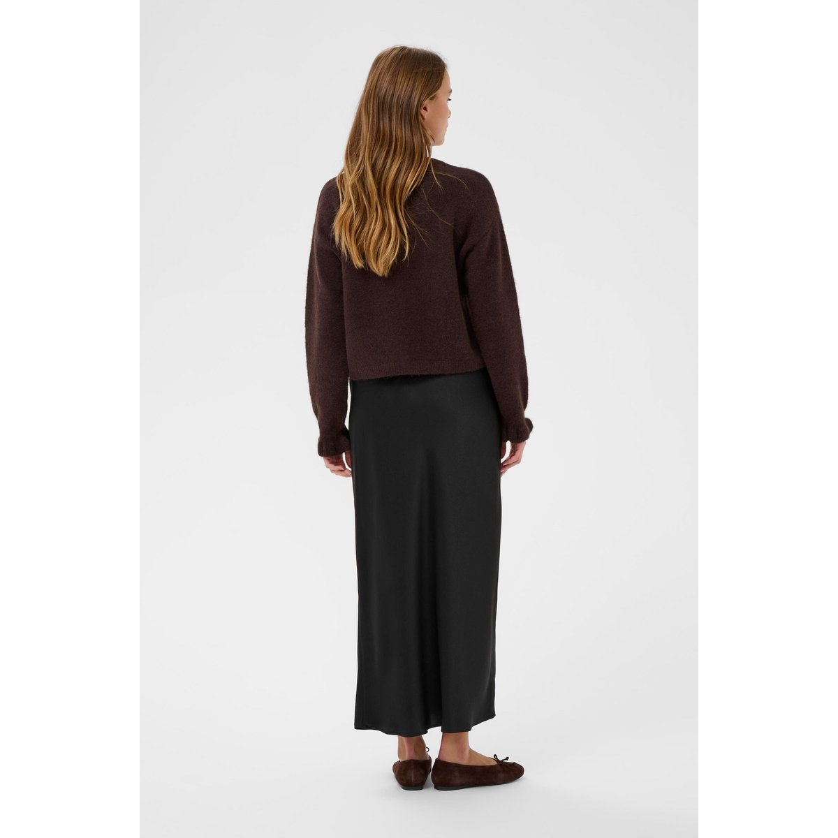 Cardigan à tricot marron  black coffee, KAFFE