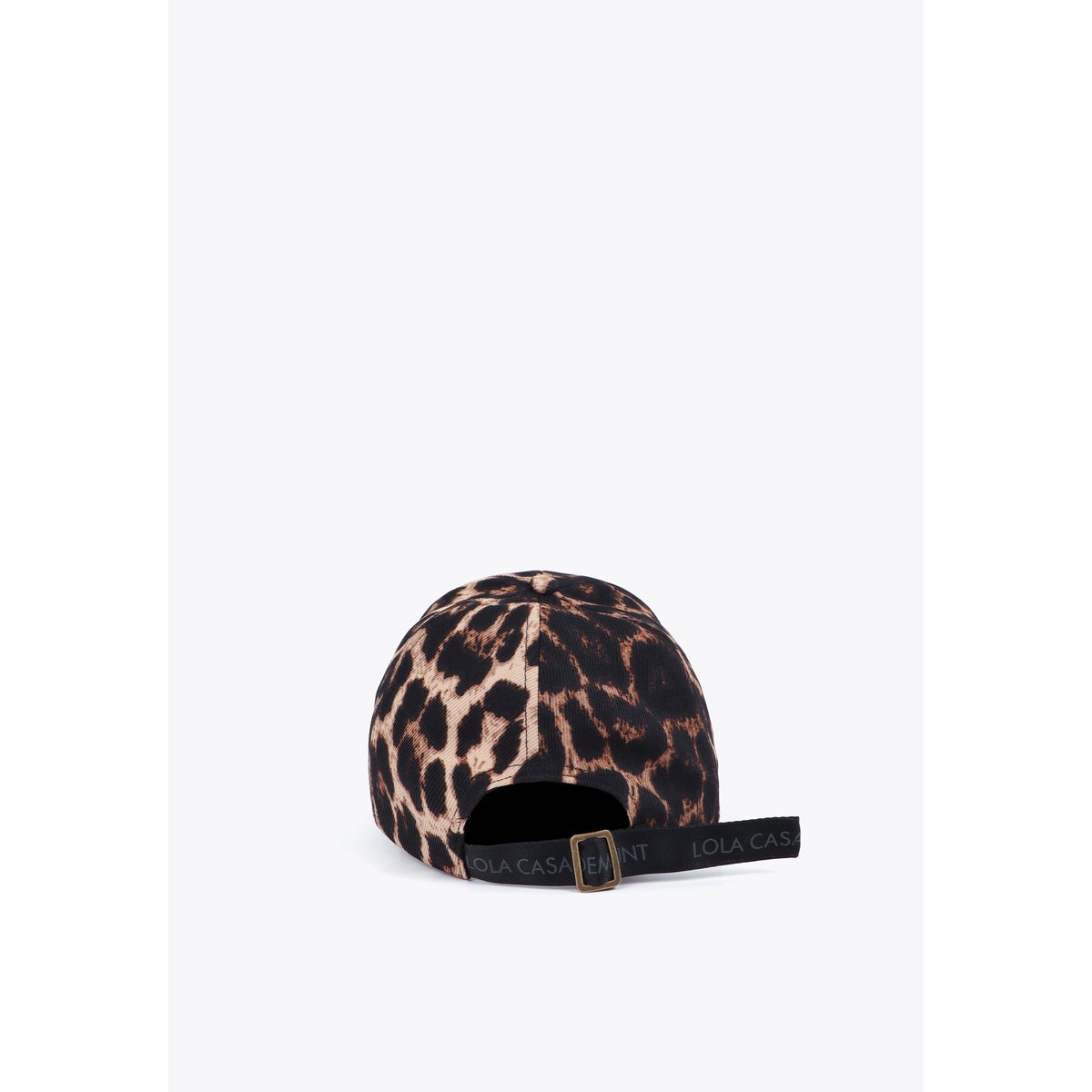 Casquette imprimé léopard avec logo brodé léopard, LOLA CASADEMUNT