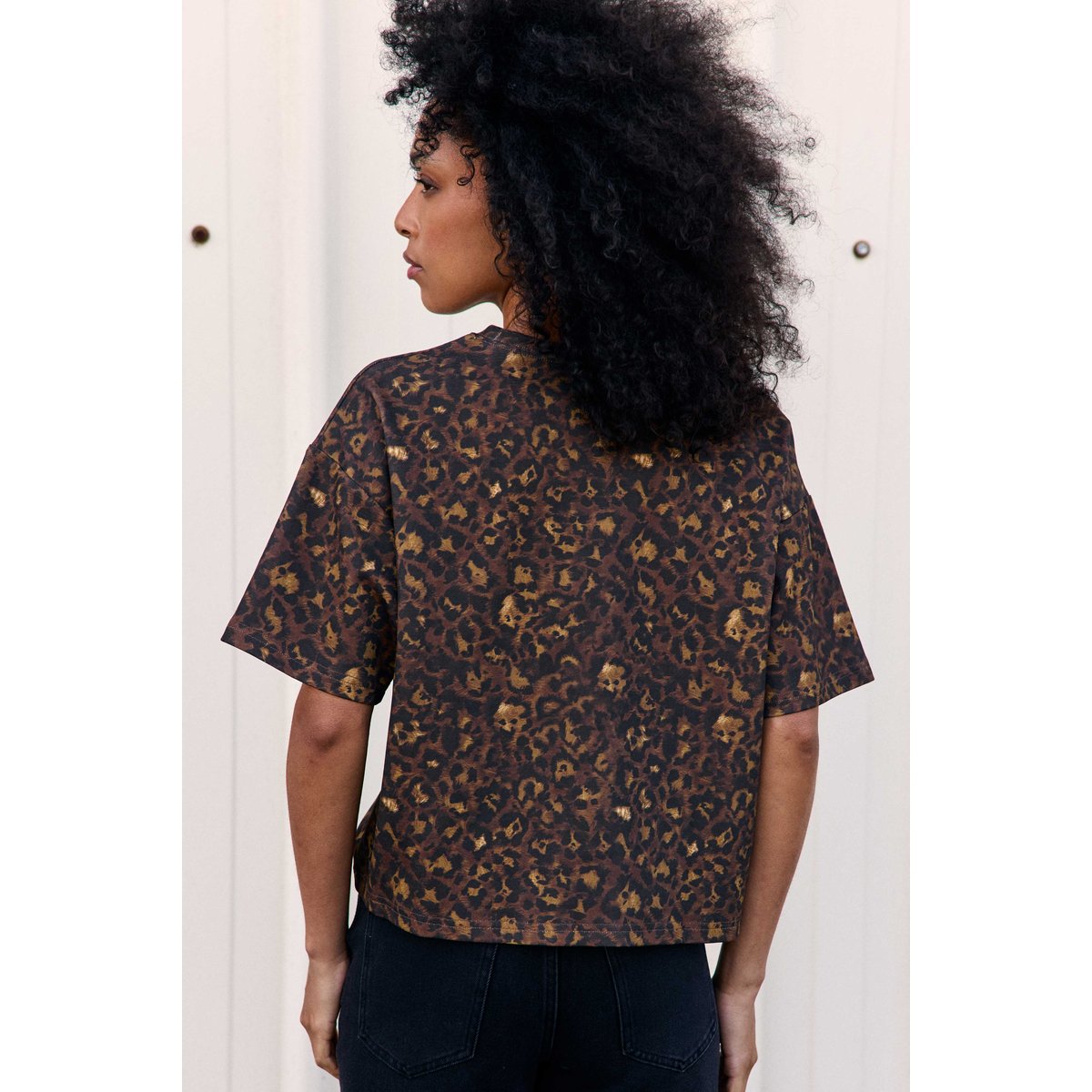 TOP imprimé animalier TAISU 08-leopard, LA PETITE ETOILE