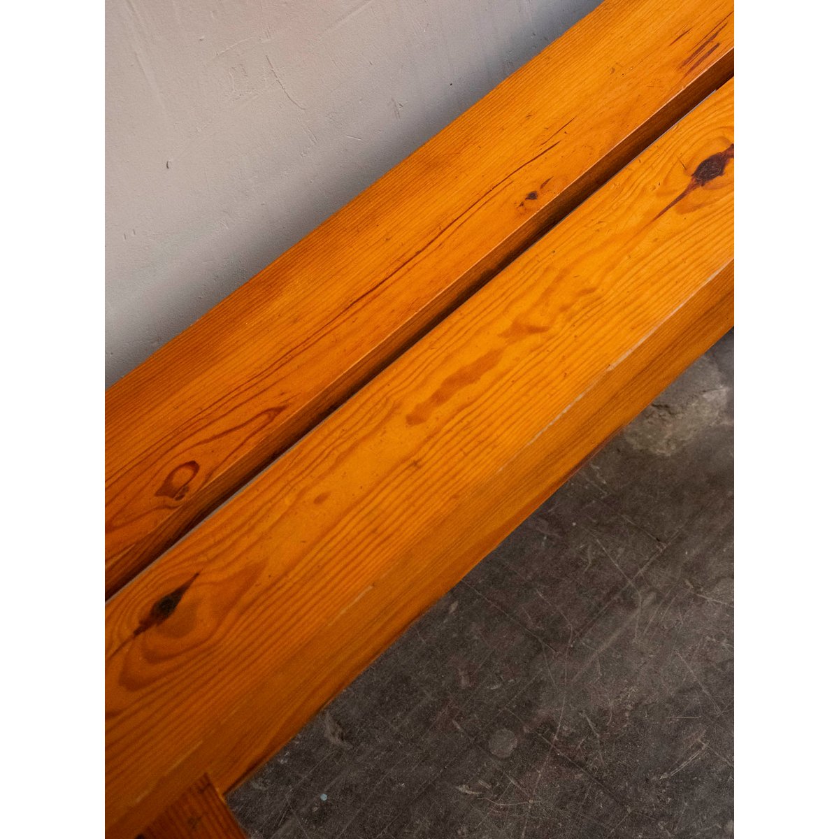 Banc au style japonais Antoine N°511 - Bon état bois clair, DEBONGOUT