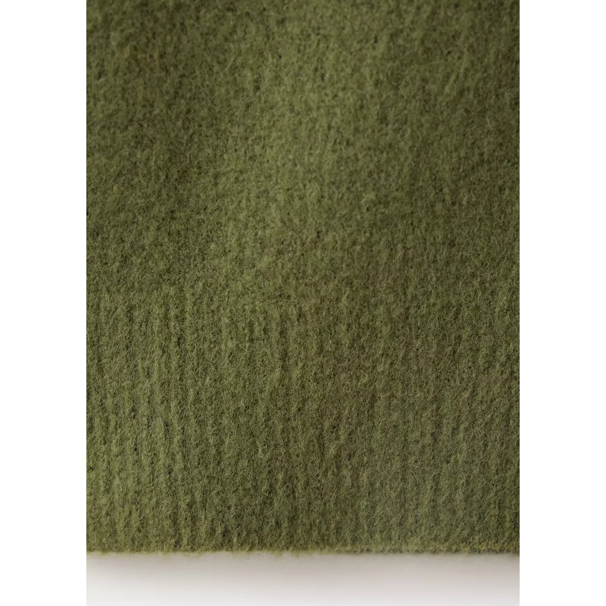 Robe en maille à manches longues vert forêt, MANGO