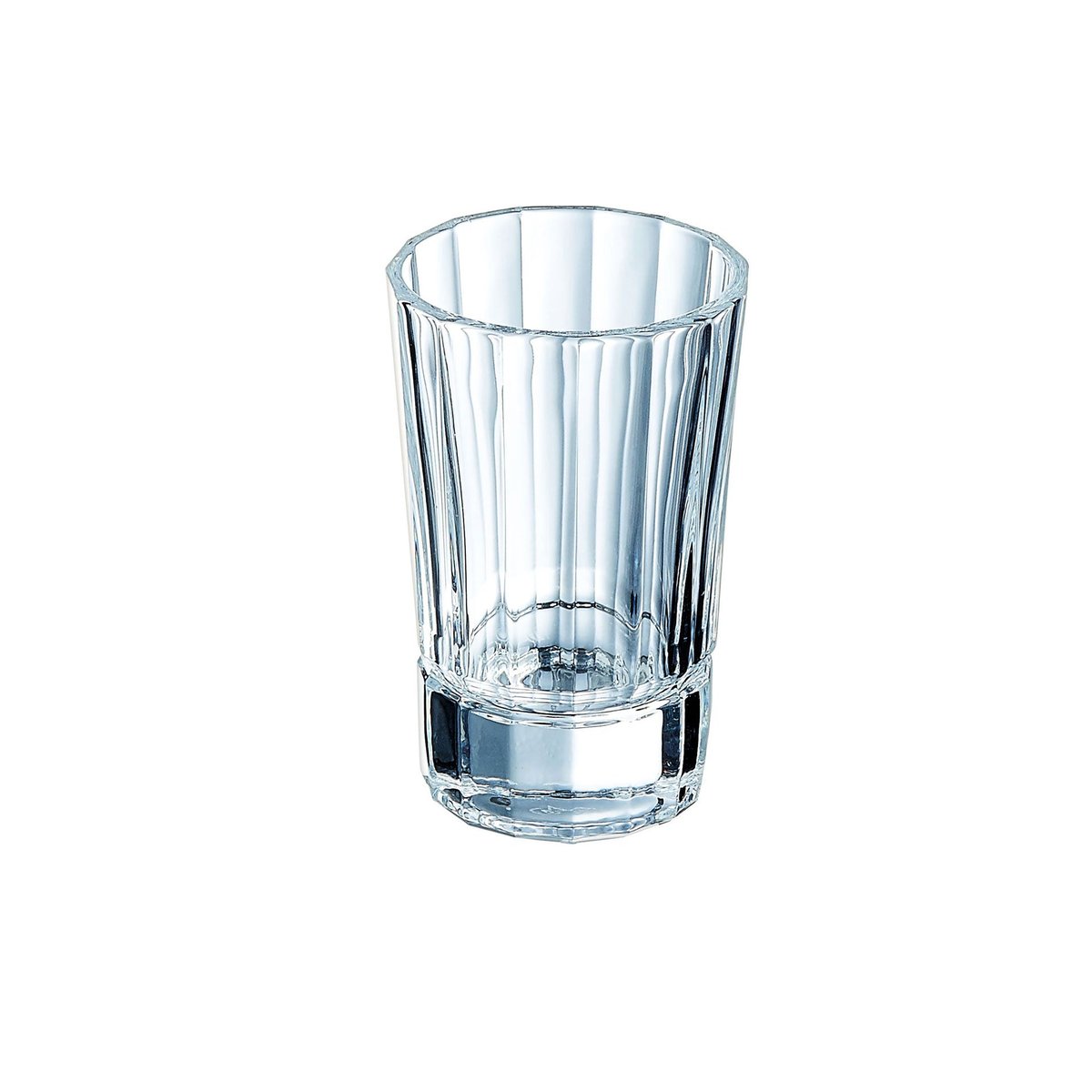6 verres à shooter 6 cl -MACASSAR transparent, CRISTAL D ARQUES