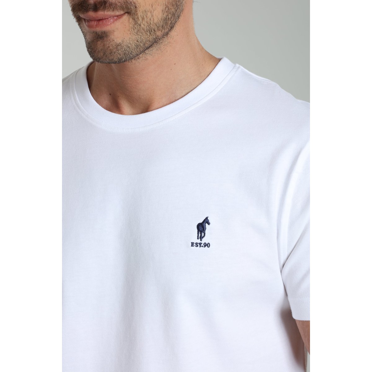 T-shirt manches courtes coton TWEN blanc, GENTLEMAN FARMER