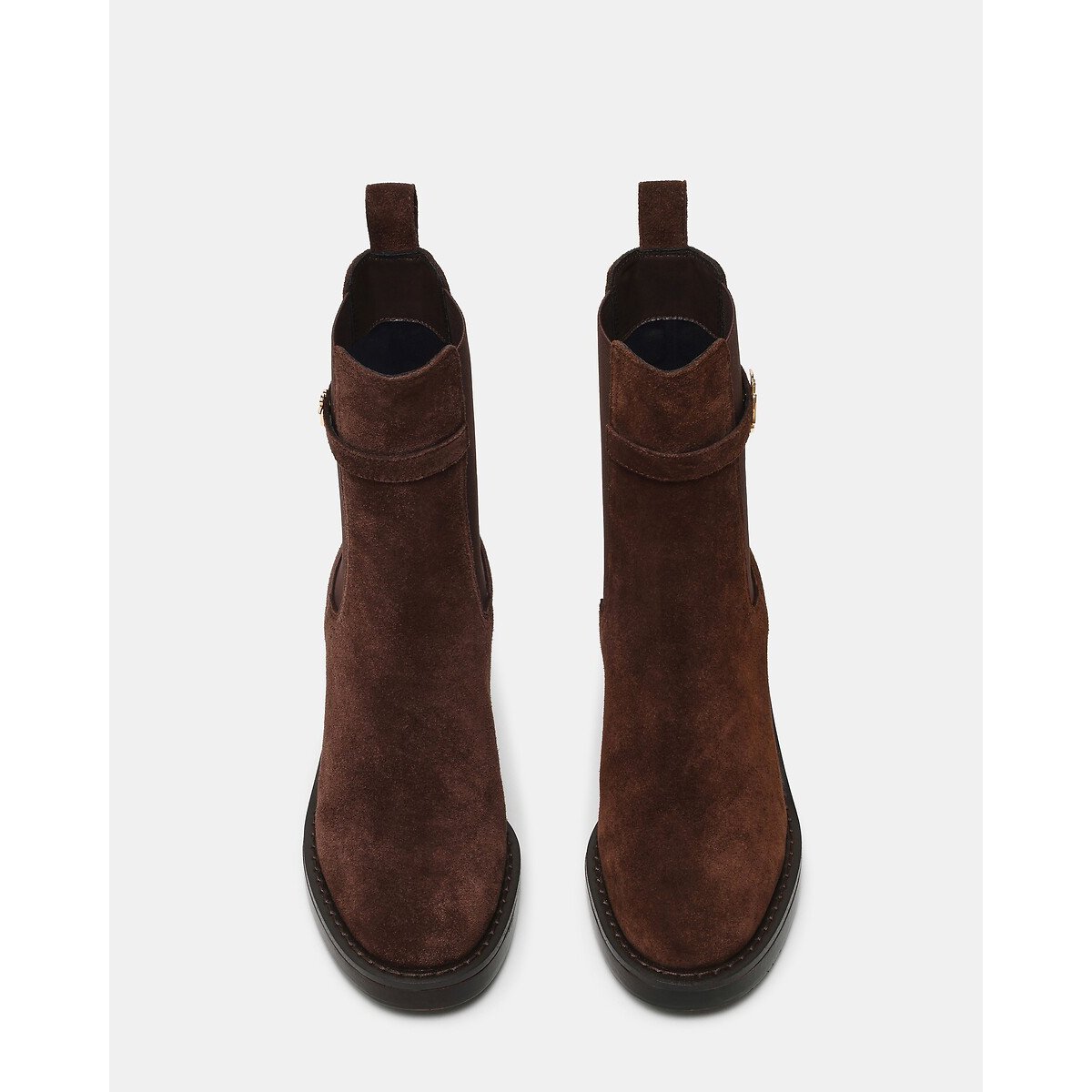 Charity Suede Chelsea Boots brown, STEVE MADDEN
