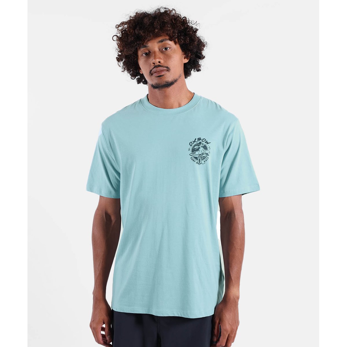 Tee-shirt manches courtes SURFRATS stone blue, OXBOW