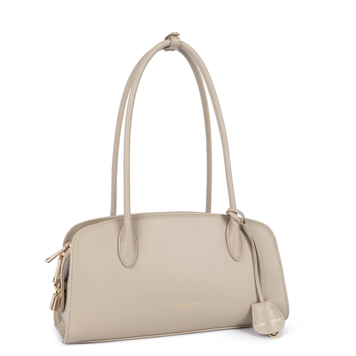 Sac rectangle MADEMOISELLE BONNIE beige, LANCASTER