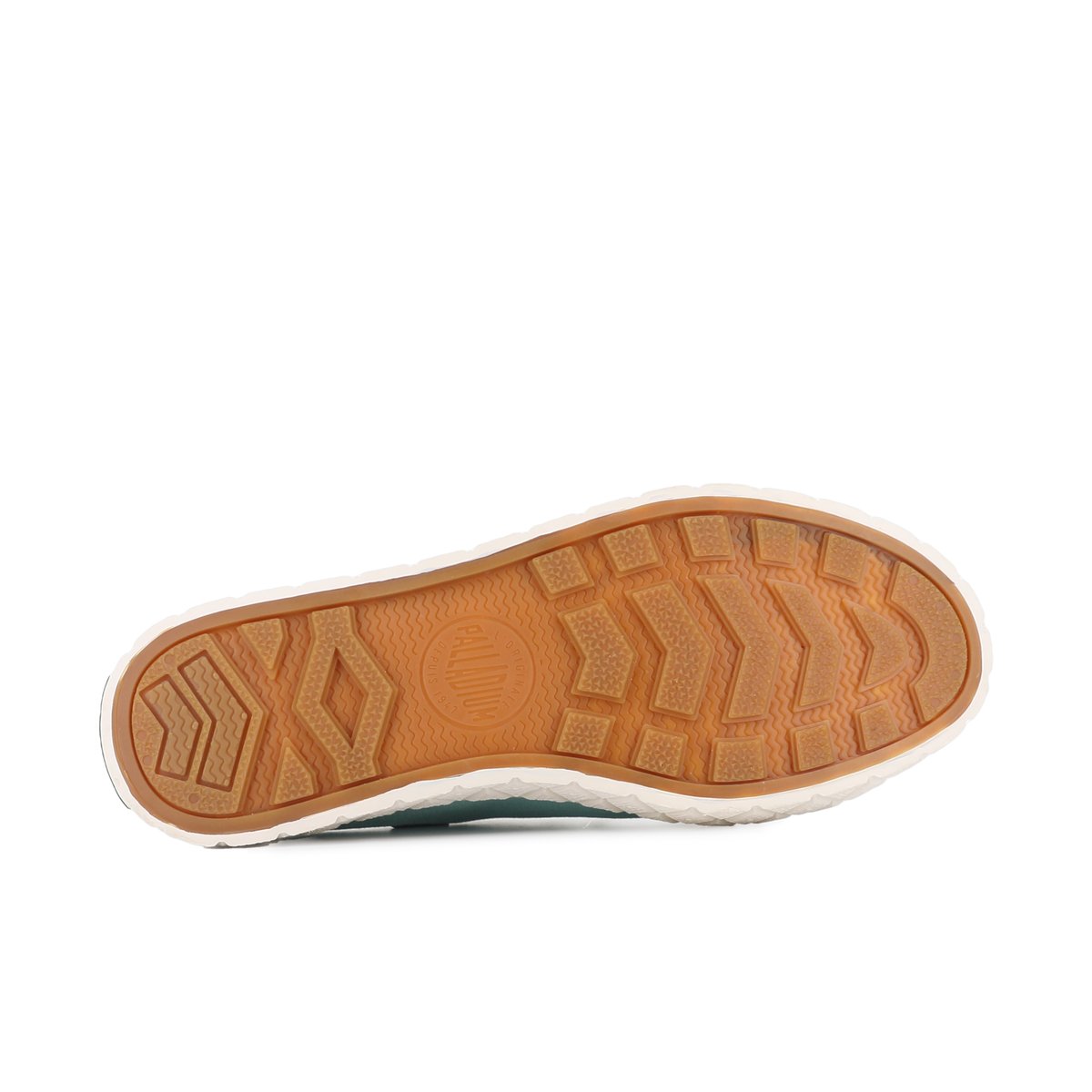 Baskets montantes en coton PALLA ACE CVS ORG sea green, PALLADIUM