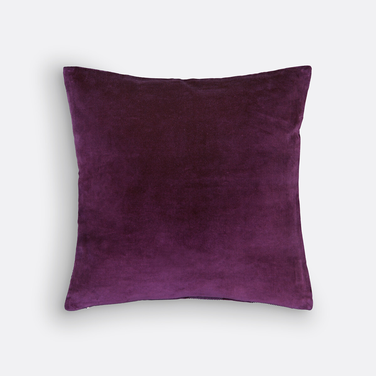 Housse de coussin velours 40x40 cm, Brimo violet, LA REDOUTE INTERIEURS