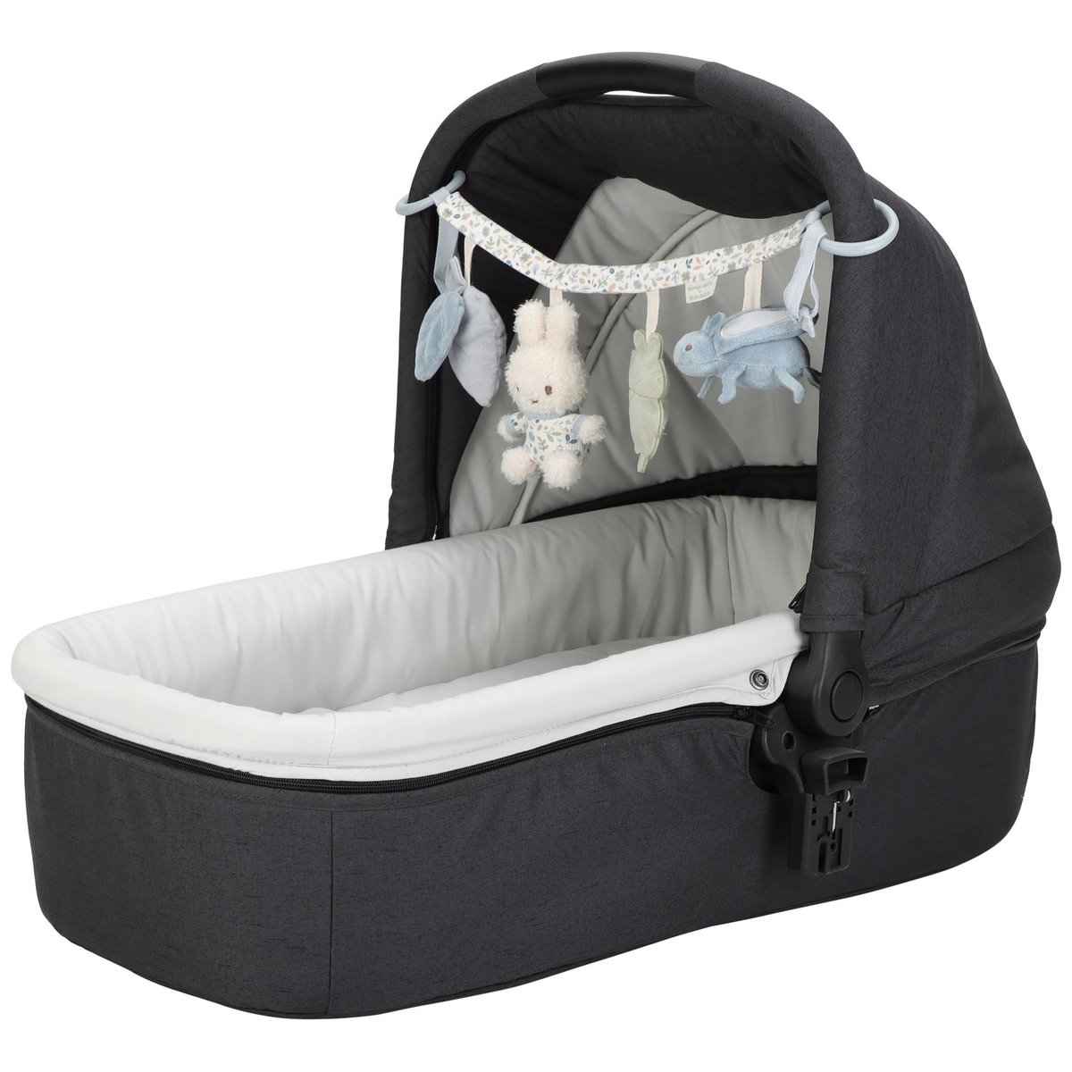 Chaîne d'activités pour poussette bleu, gris, beige, LITTLE DUTCH