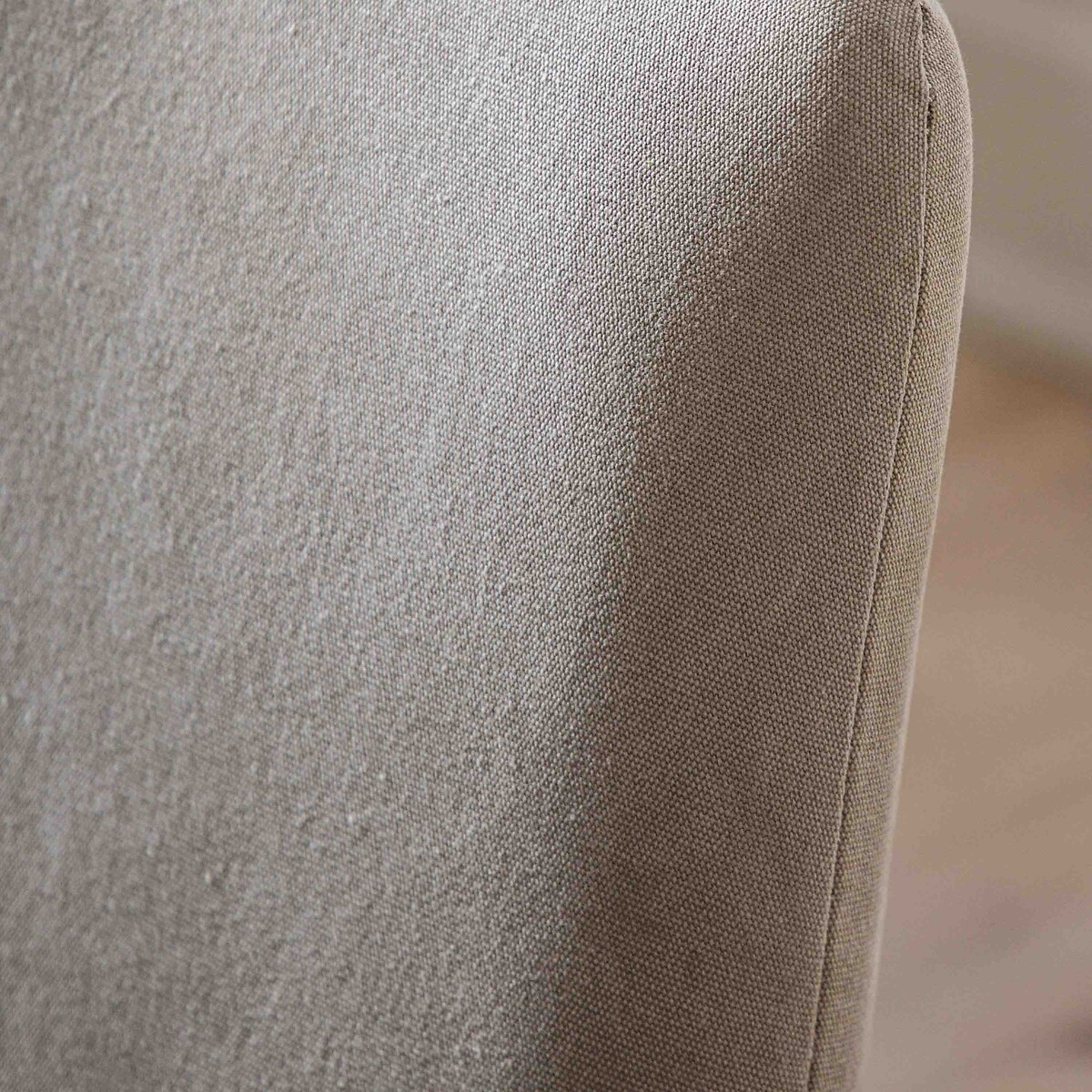 Set of 2 Maverick Linen Dining Chairs linen, ÉDITÉ
