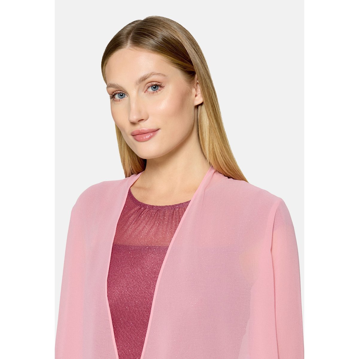 Veste façon blouse sans fermeture vintage blossom, VERA MONT