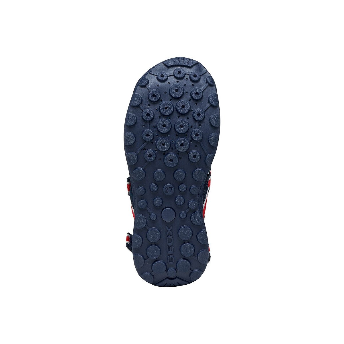 Kids Vaniett Closed Sandals navy blue/red, GEOX