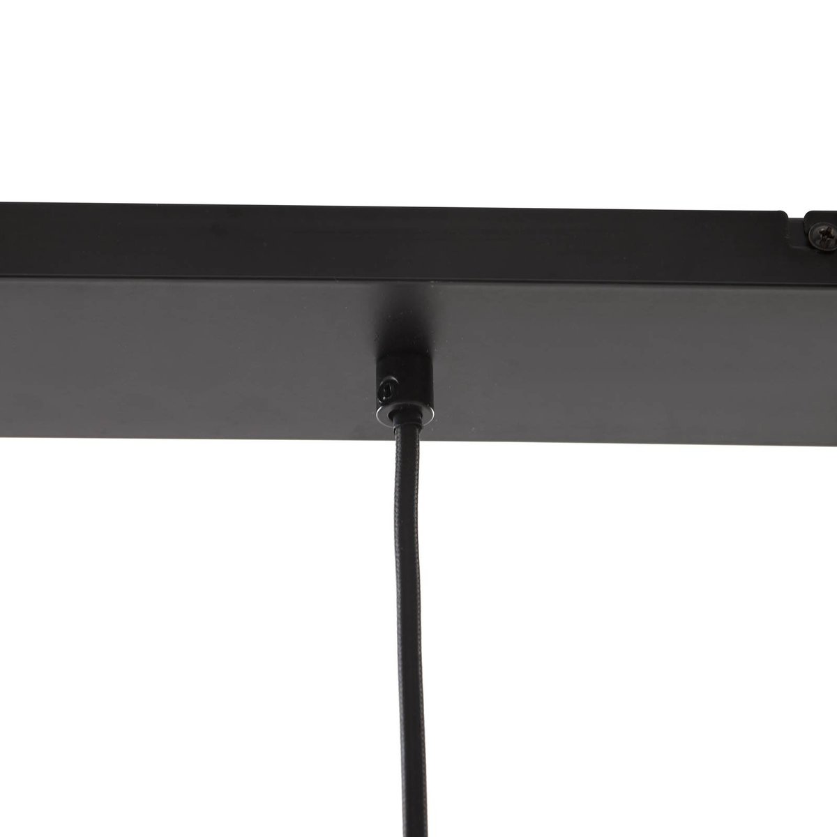 Suspension en verre moderne, Sterzy anthracite, or, LUCANDE