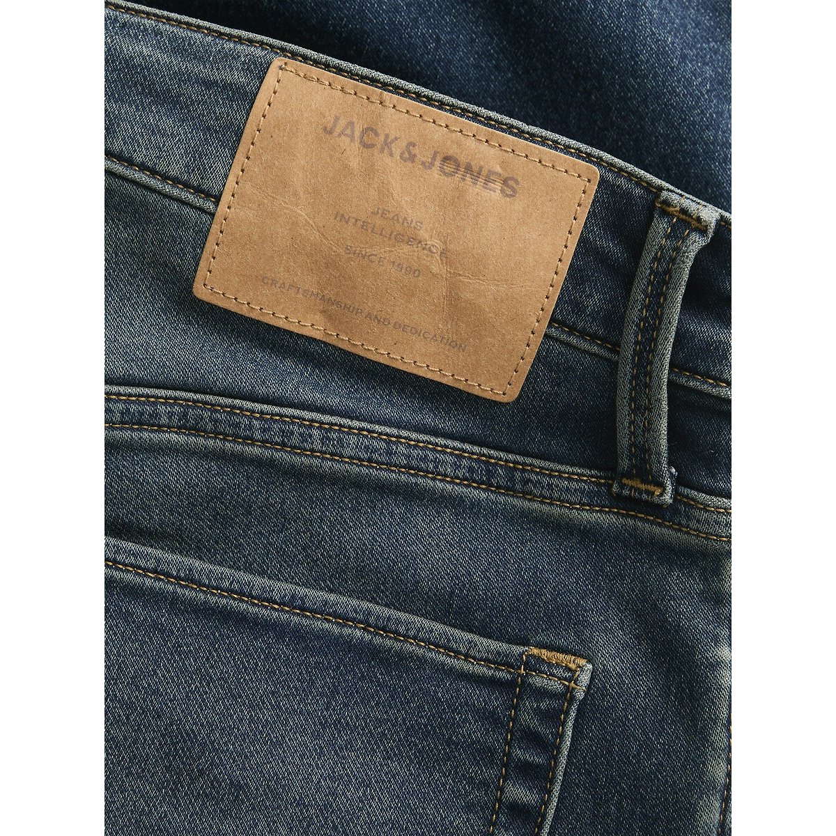 Jeans slim Glenn bleu denim, JACK & JONES