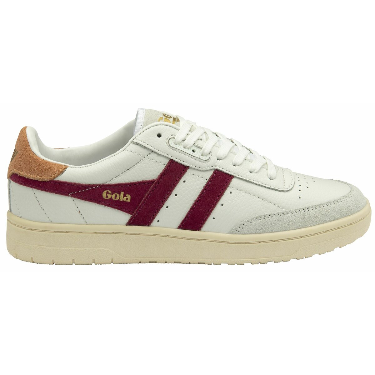 Baskets Falcon blanc/cerise, GOLA