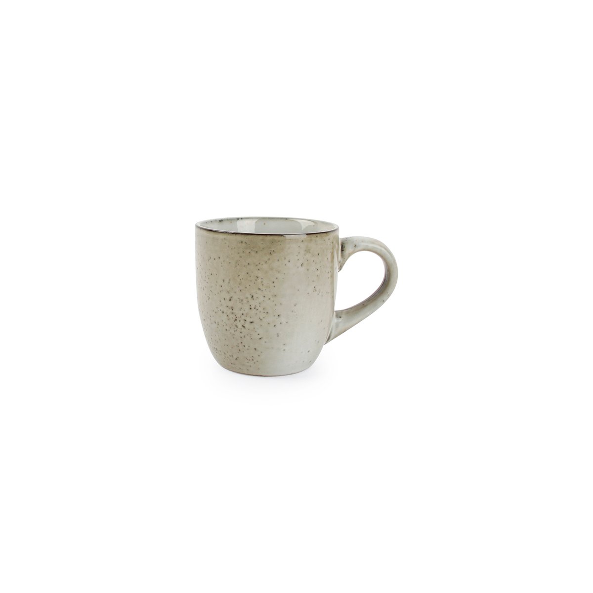 Lot de 4 tasses 11 cm ARTISAN vert, SALT & PEPPER