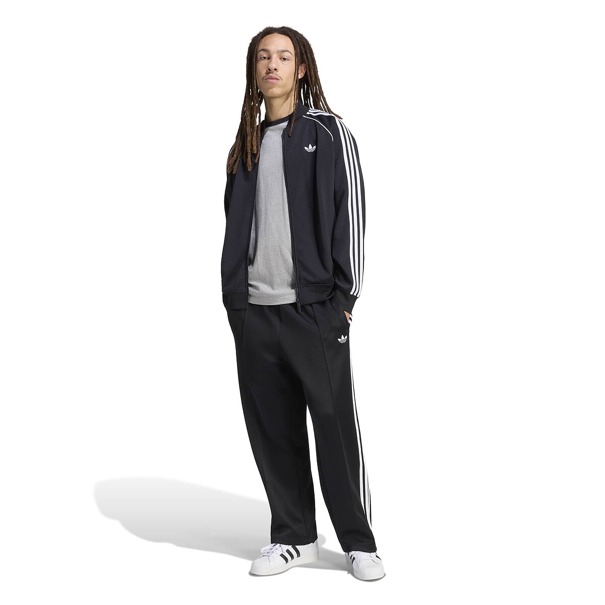 Veste de survêtement, loose fit, SST noir, adidas Originals