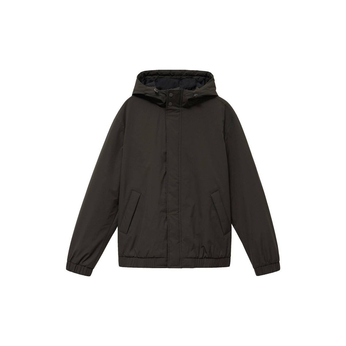 Parka coupe régulière à capuche vert kaki, BONOBO