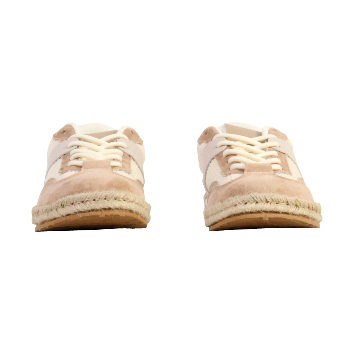 Basket à Lacets beige, THE DIVINE FACTORY
