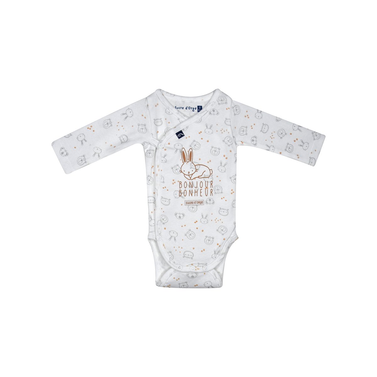 Set naissance nathan maille ouverture devant naissance beige, SUCRE D'ORGE
