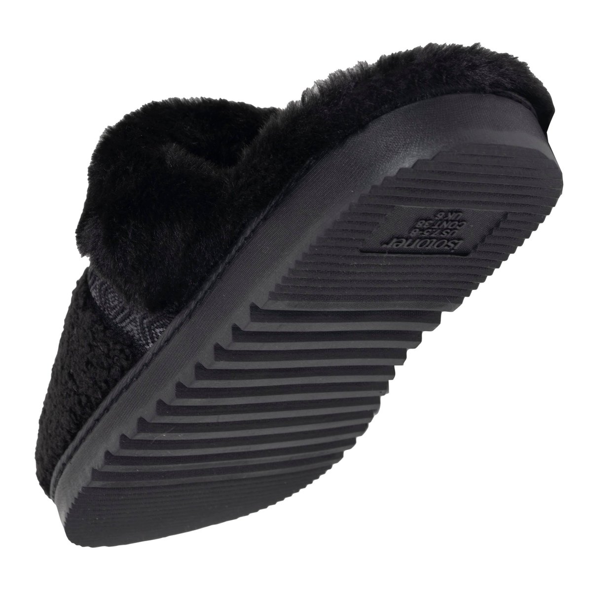 Chaussons Mules noir, ISOTONER