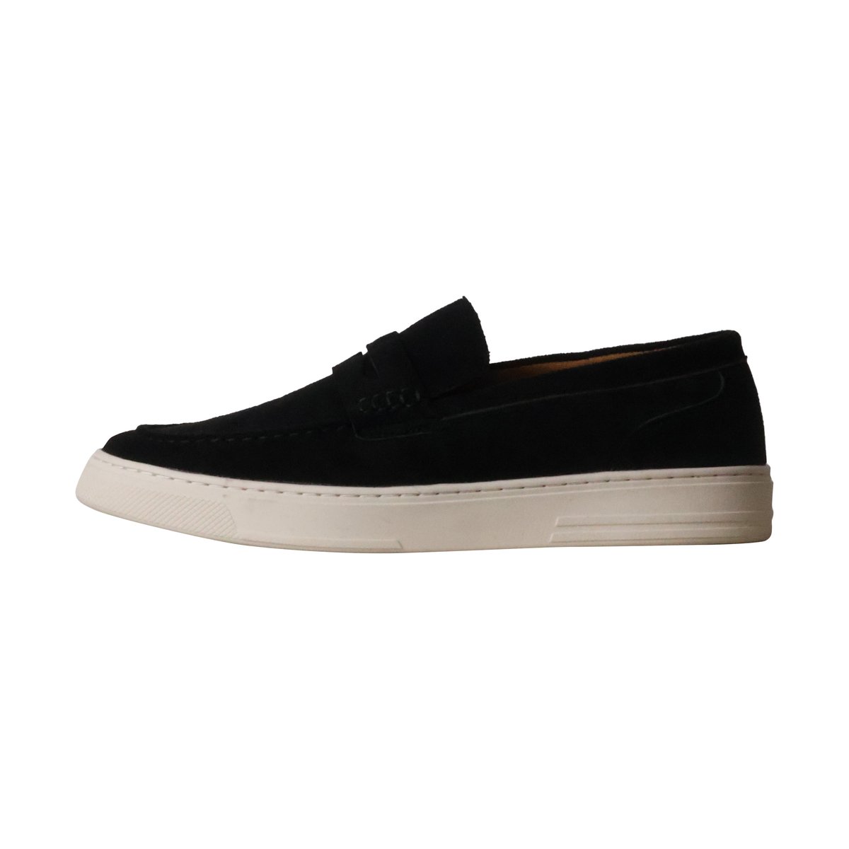Mocassin Basse à Enfiler noir, ENZO MARCONI