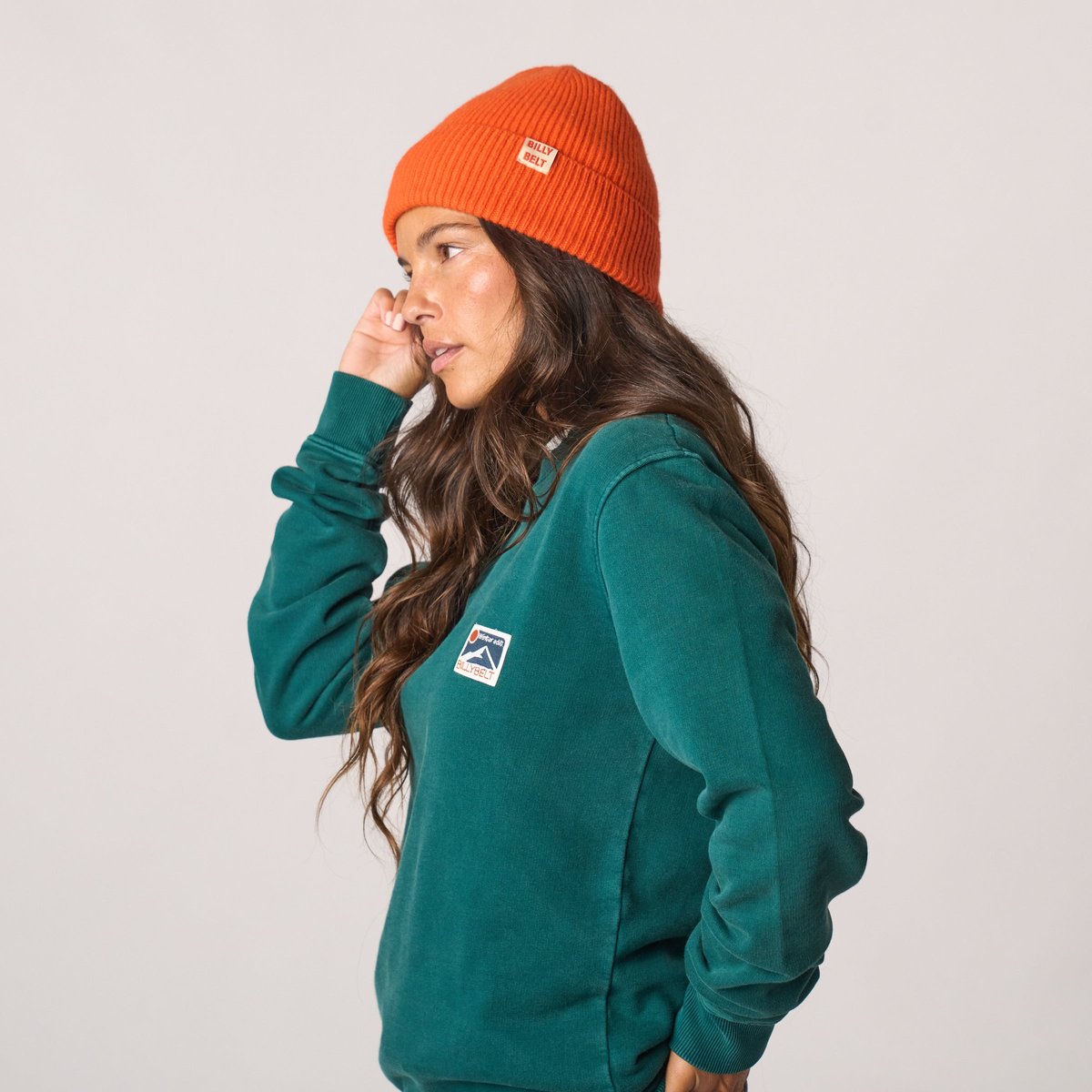 Bonnet en laine orange, BILLYBELT