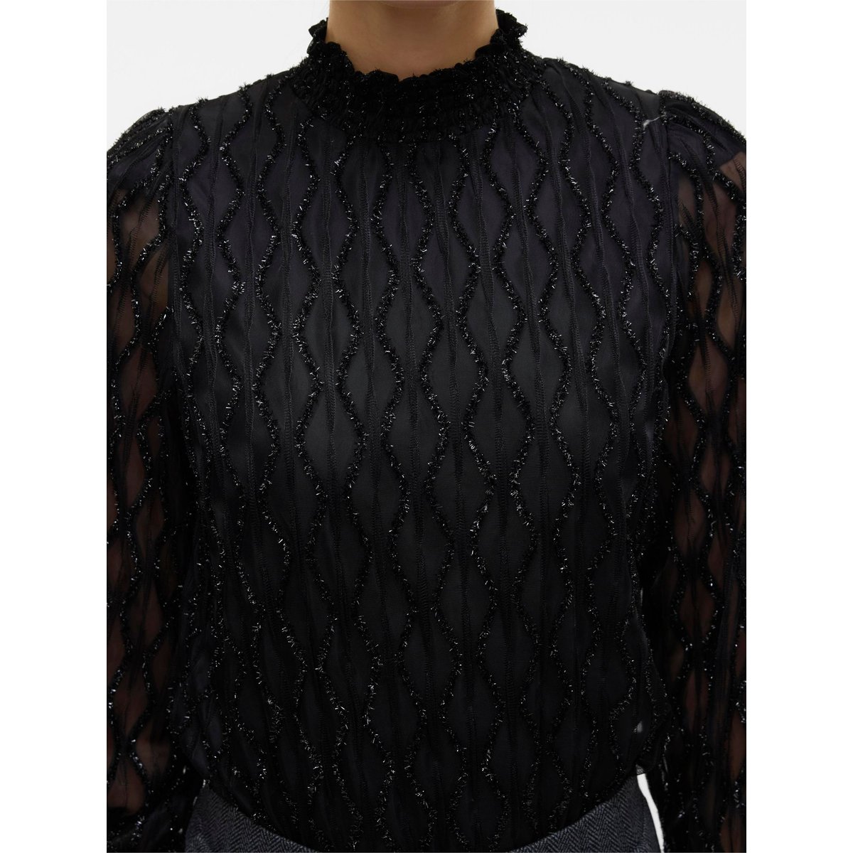 Blouse noire - black, VERO MODA