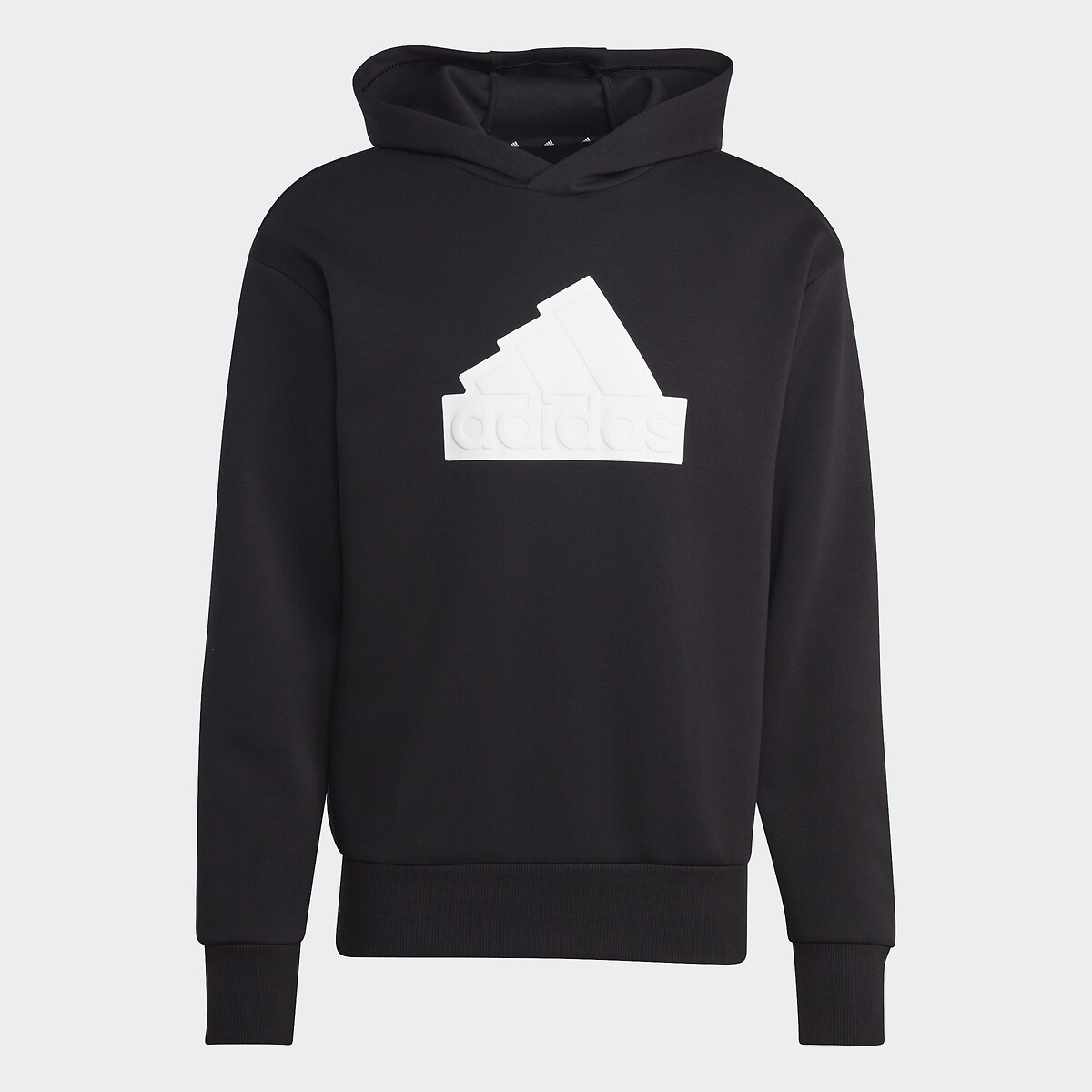 Sweat à capuche logo en relief noir, ADIDAS SPORTSWEAR
