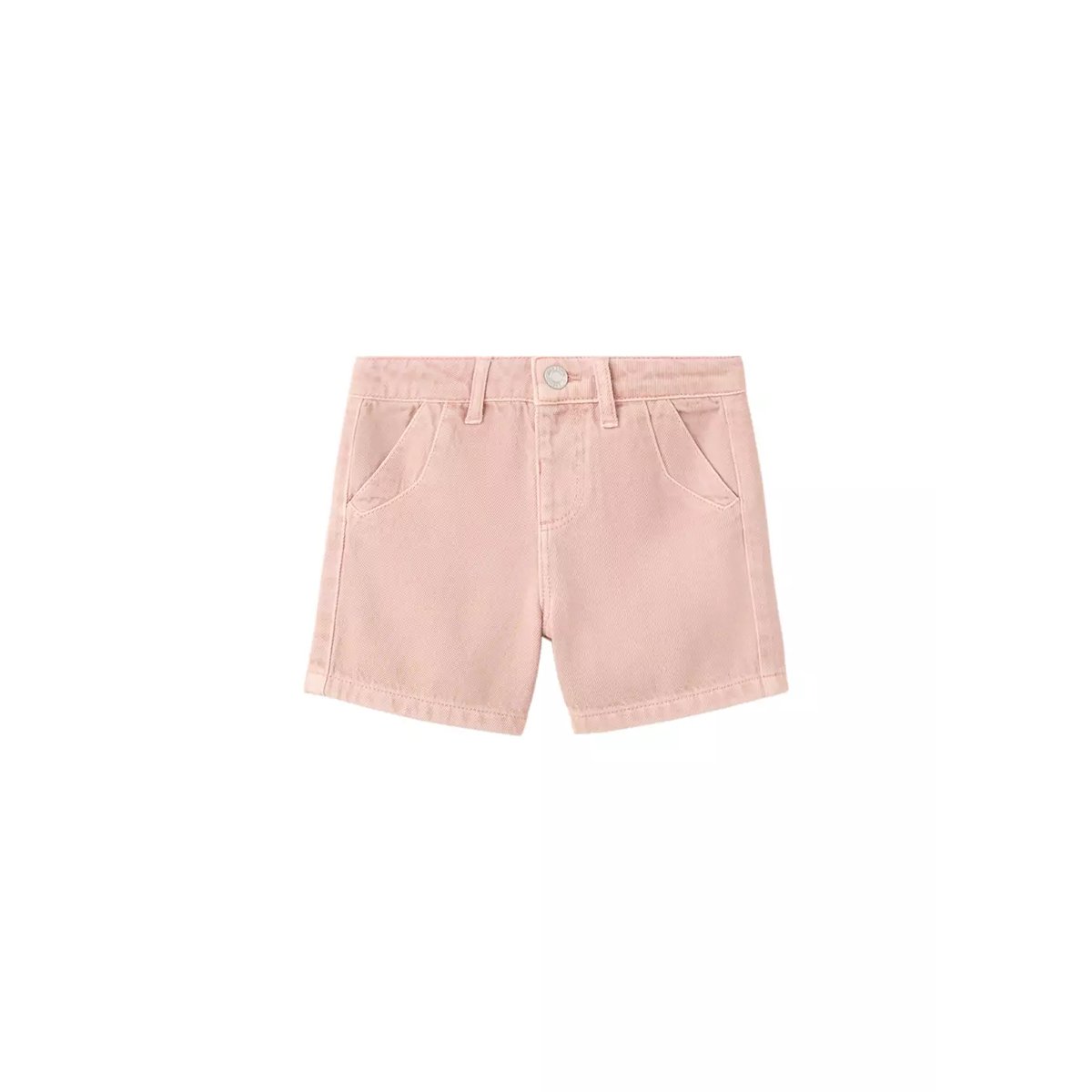 Bermuda jean rose pâle, MANGO BABY