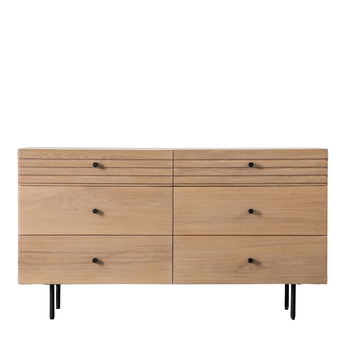 Batala Japandi Oak 6 Drawer Chest oak, ÉDITÉ