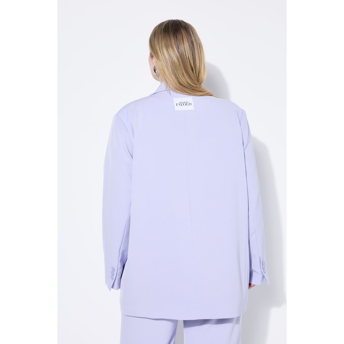 Blazer oversize, griffé lavande, STUDIO UNTOLD