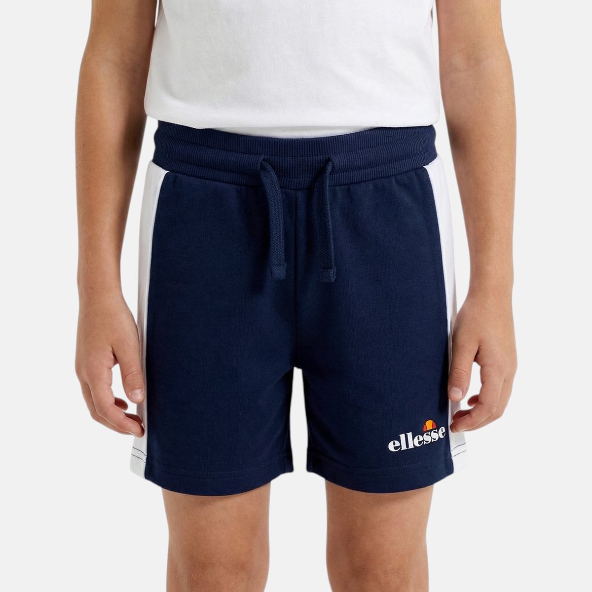 Short molletonné, taille élastique à cordon BLOCK PARTY bleu marine, ELLESSE