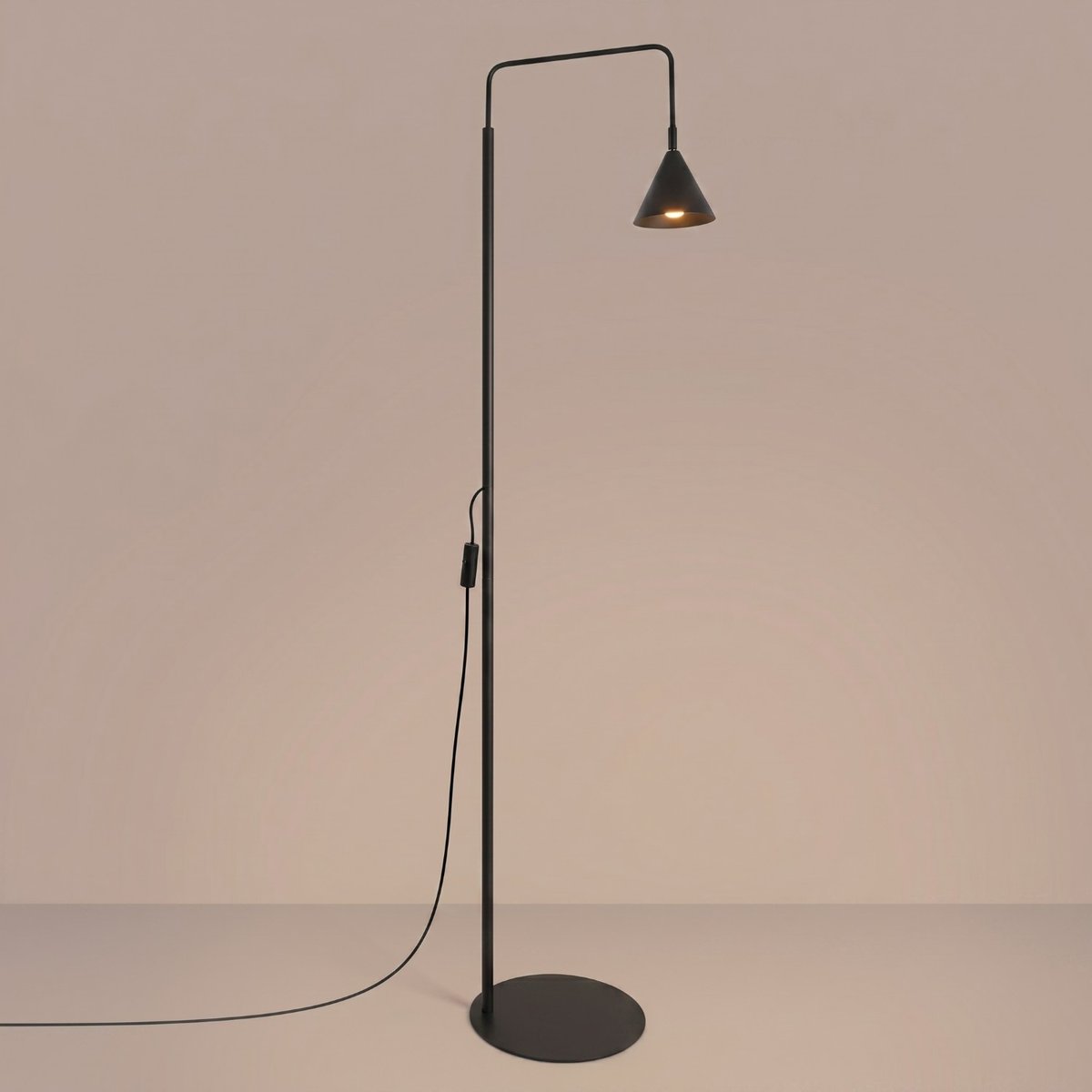 Lampadaire Noir E14 1 NOX noir, EDEN
