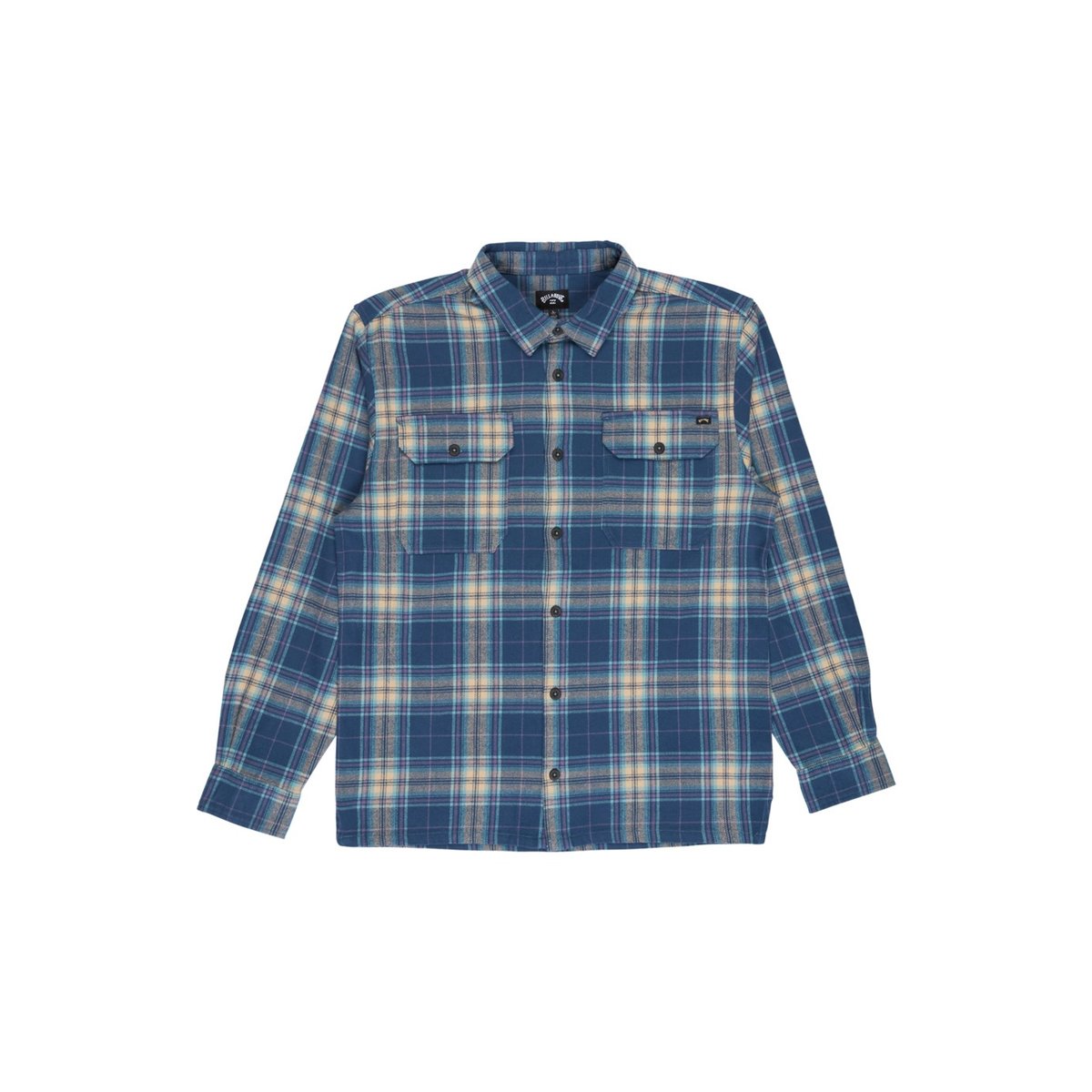 Chemise manches longues OFFSHORE FLANNEL bleu dark denim, BILLABONG
