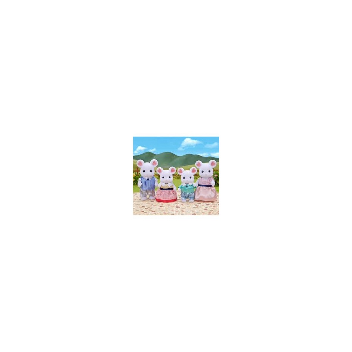 5308 Famille souris marshmallow autres, SYLVANIAN FAMILIES
