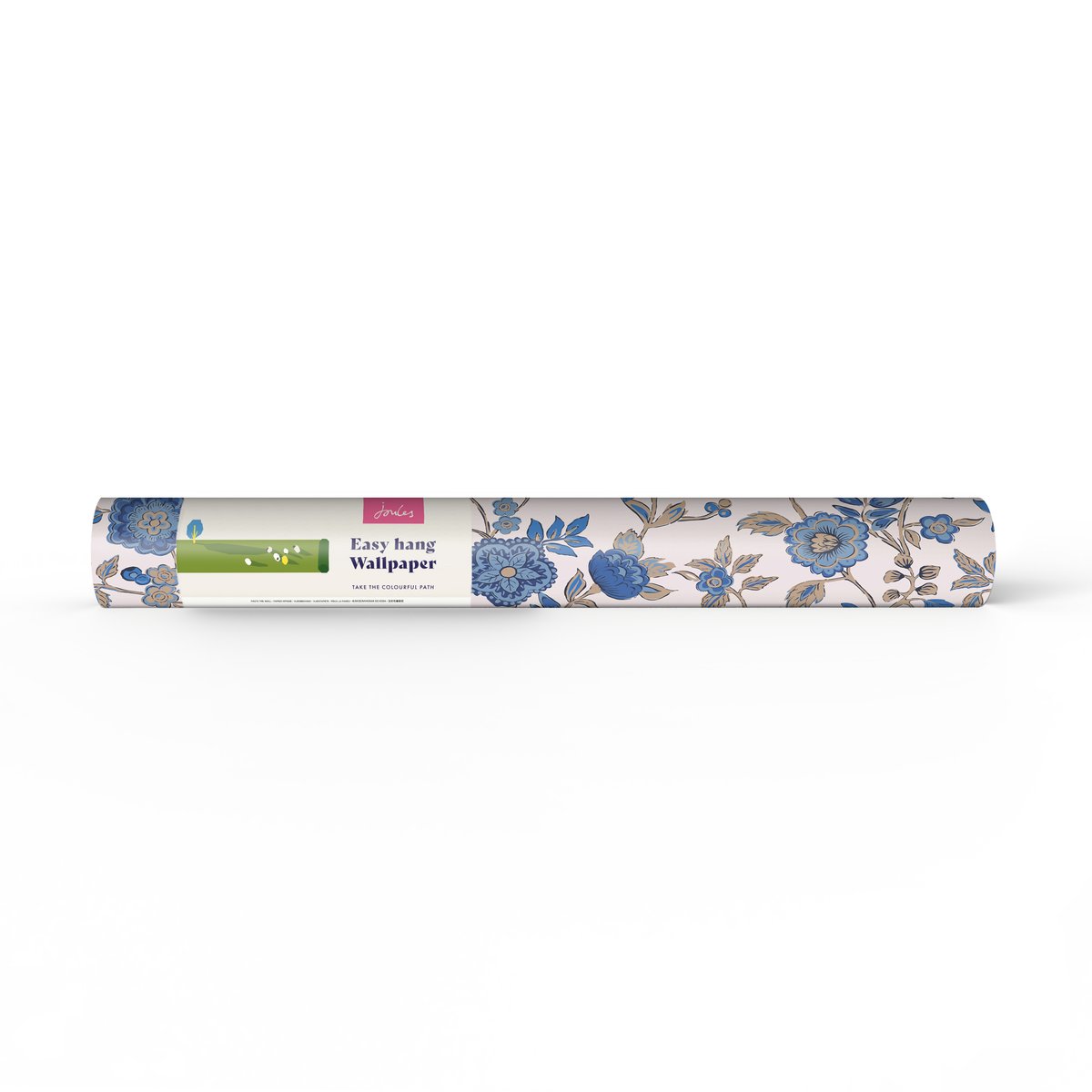 Papier peint Festival de fleurs bleu, JOULES