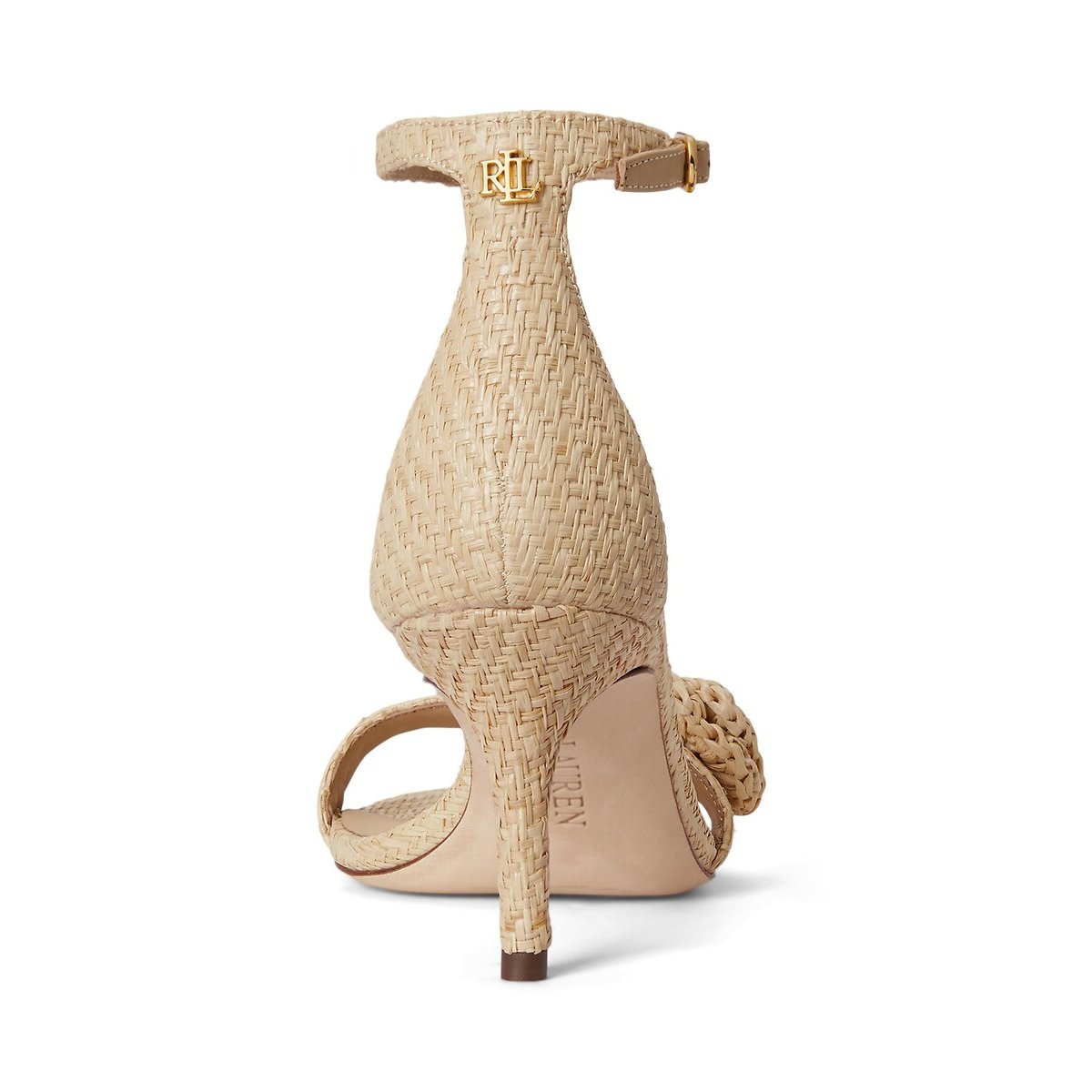 Allie Raffia Sandals beige, LAUREN RALPH LAUREN