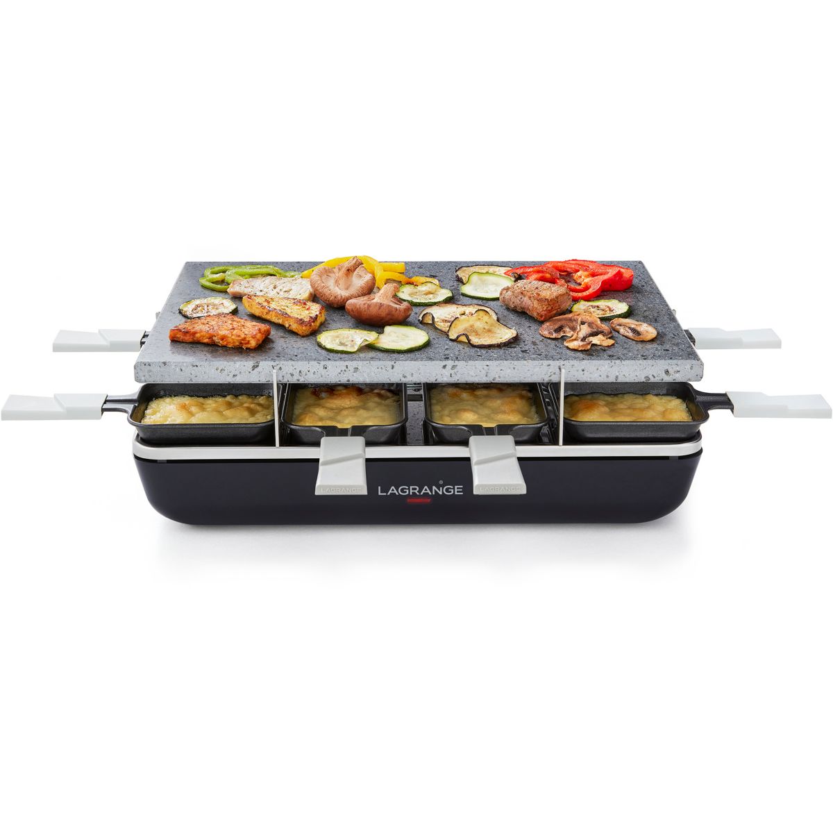 Raclette element noir pierre de cuisson noir, LAGRANGE