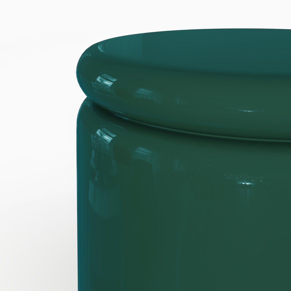 Table d'appoint Oscar - OSCAR vert canard, MAISON PAVANE