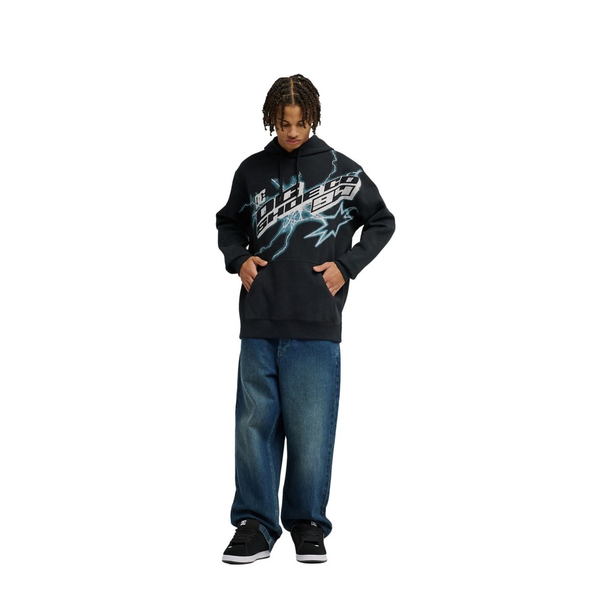 Sweat capuche. noir black, DC SHOES