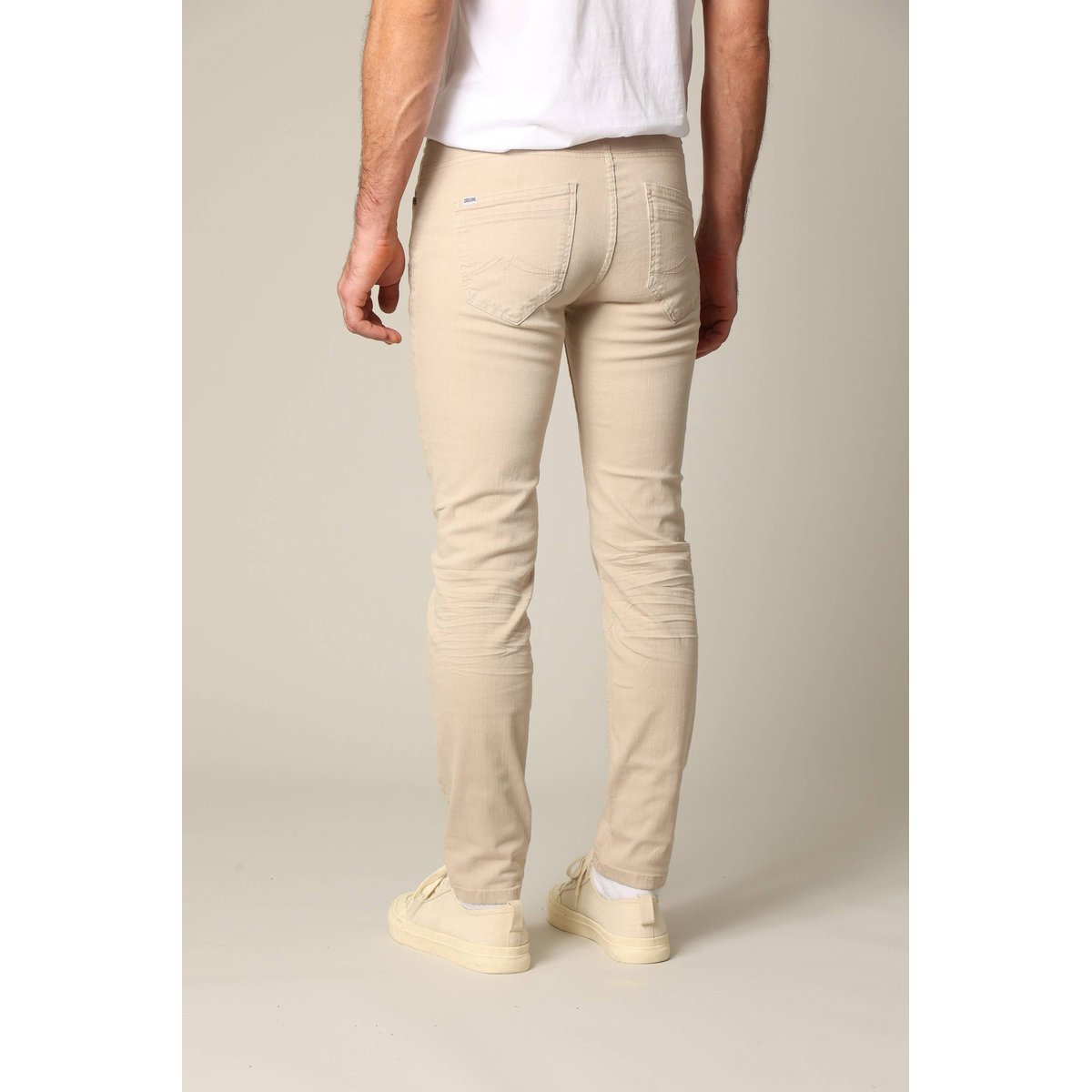 Pantalon greige en jeans avec braguette à fermeture à glissière CARLOS greige, DEELUXE